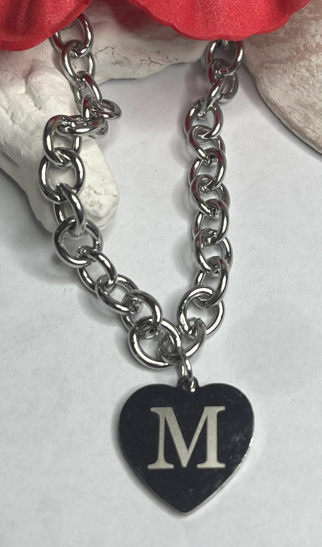 Bracciale Chain Heart Letter