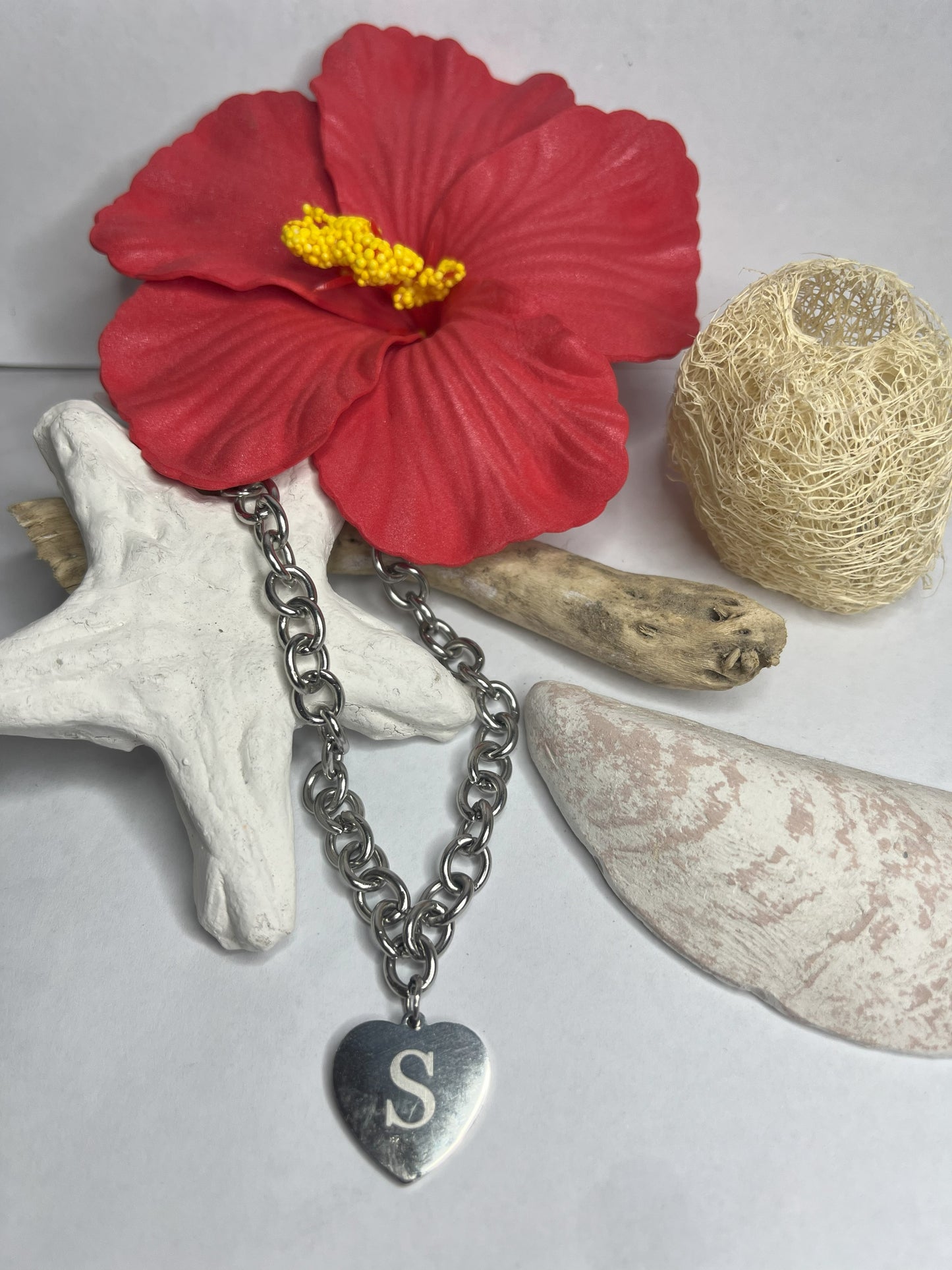 Bracciale Chain Heart Letter