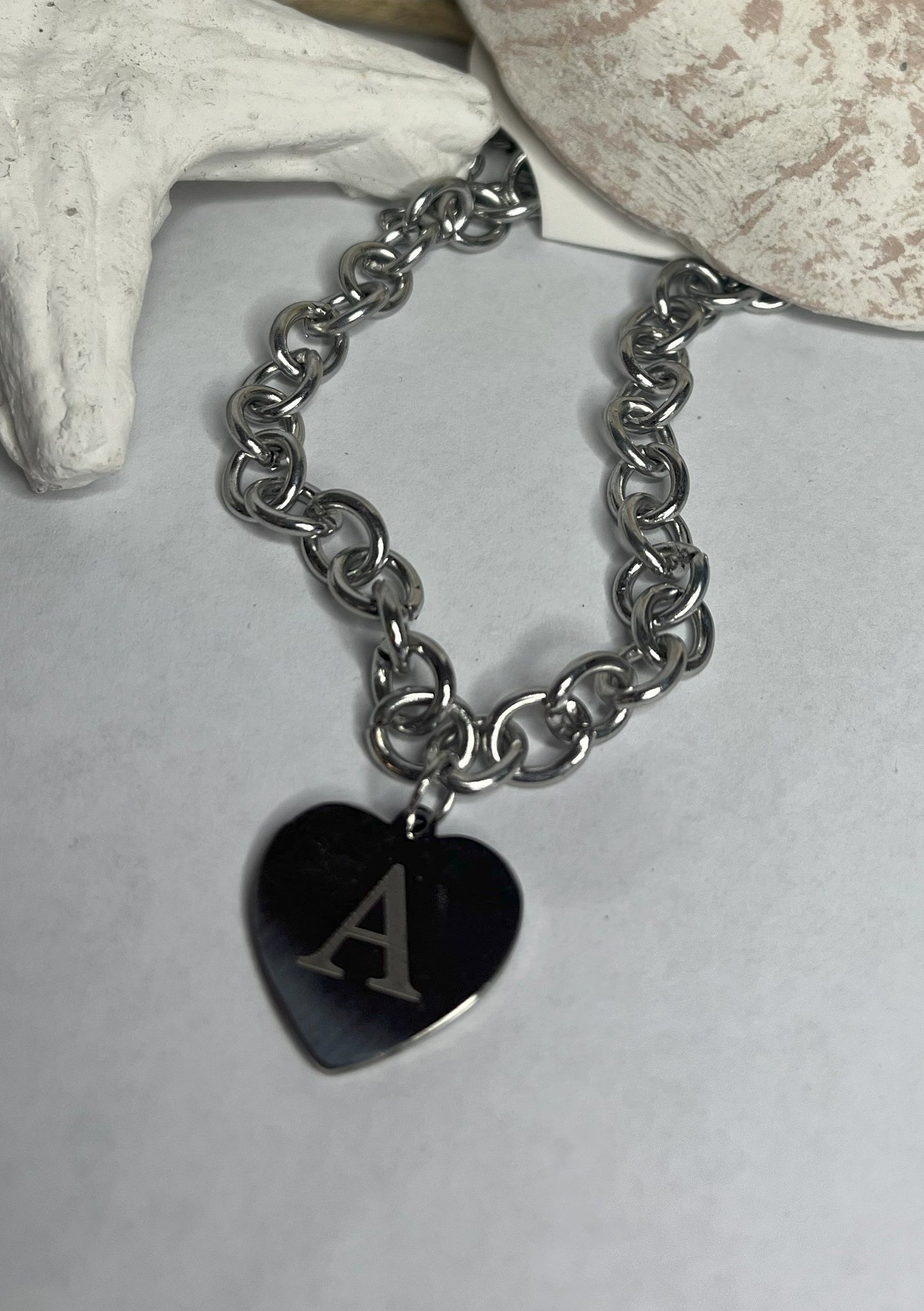 Bracciale Chain Heart Letter