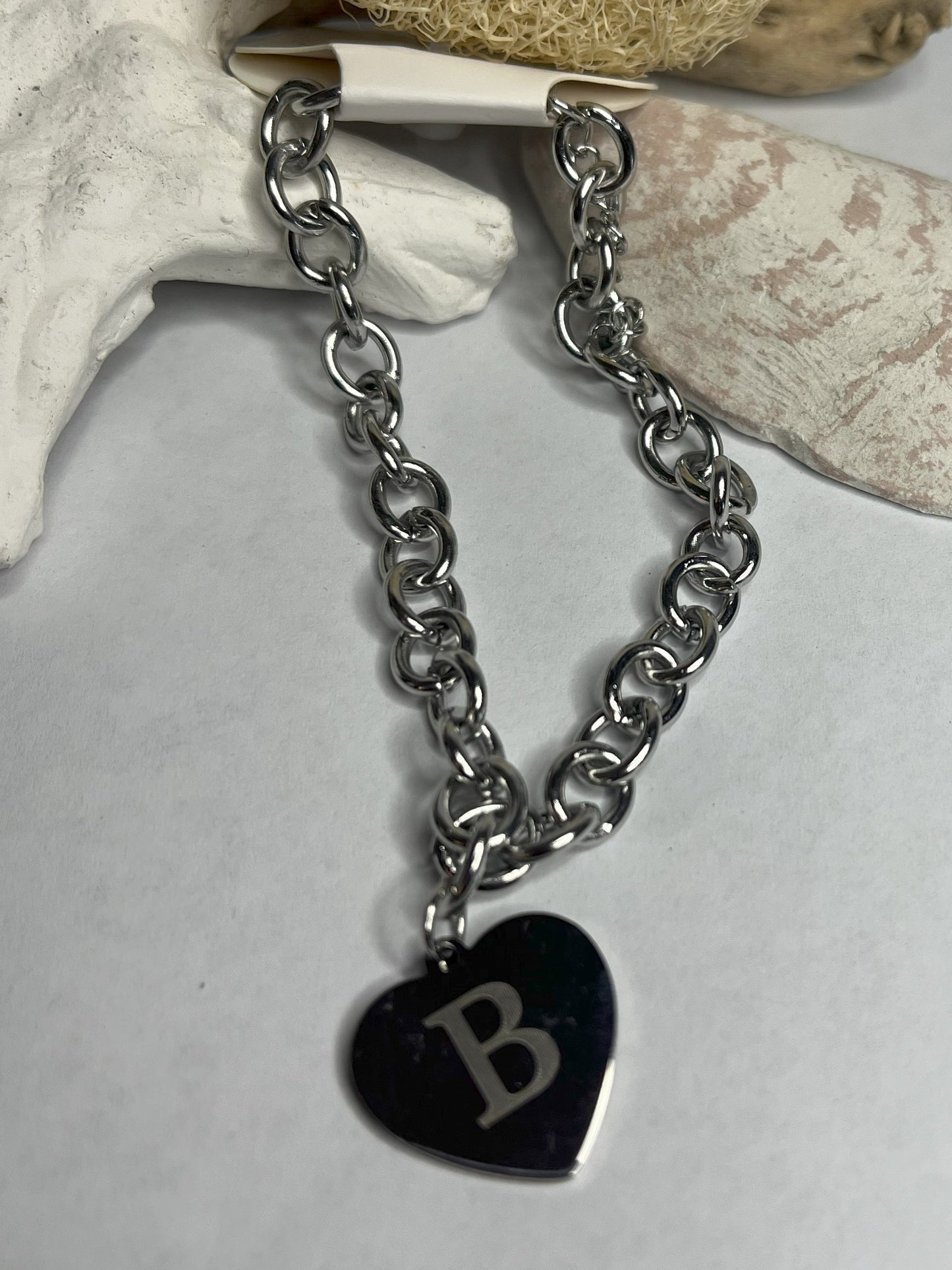 Bracciale Chain Heart Letter