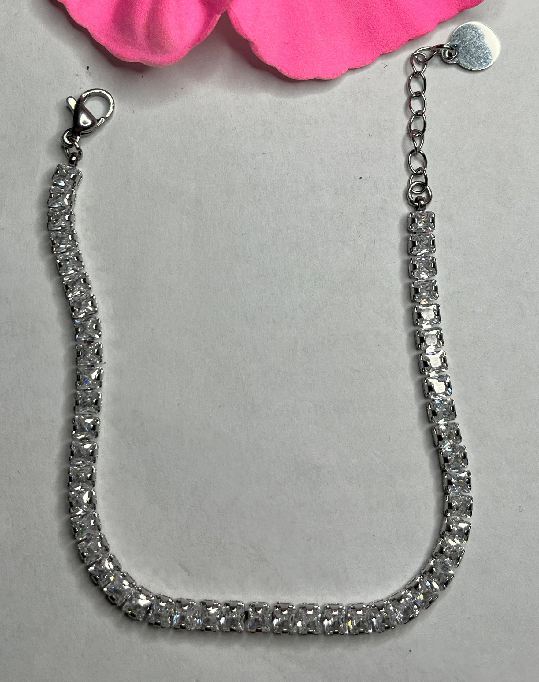 Braccialetto Tennis - Variante placcato Argento