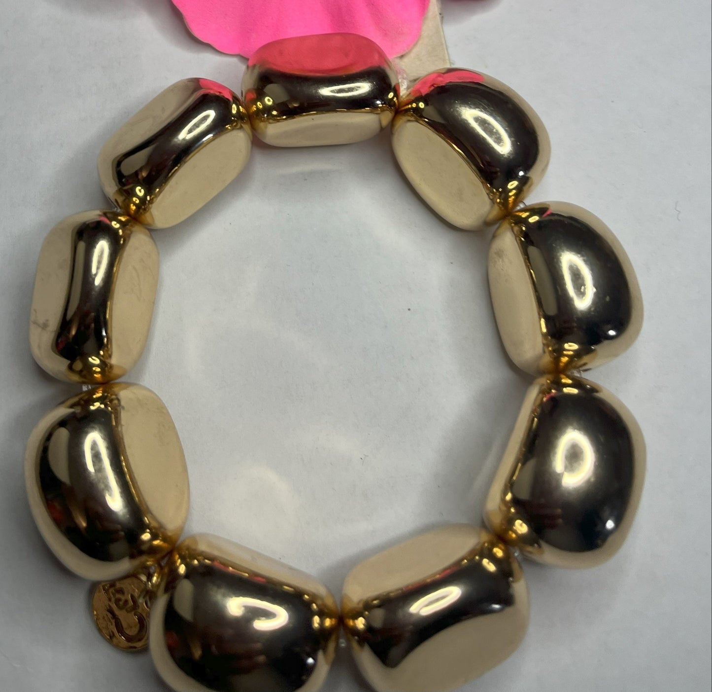 Bracciale Elementi Ovali Lucidi Argento