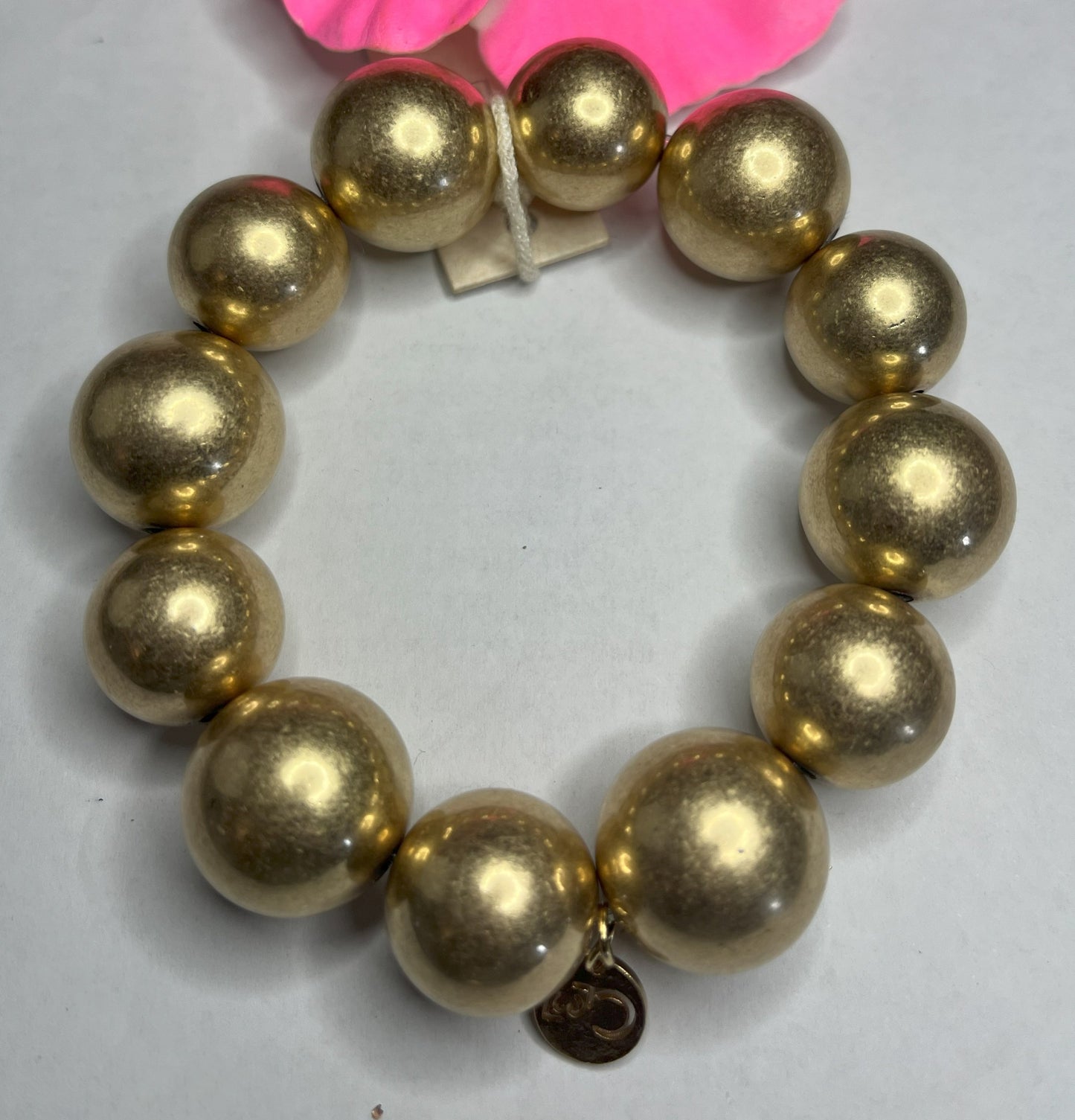 Bracciale Sfere Satinate oro