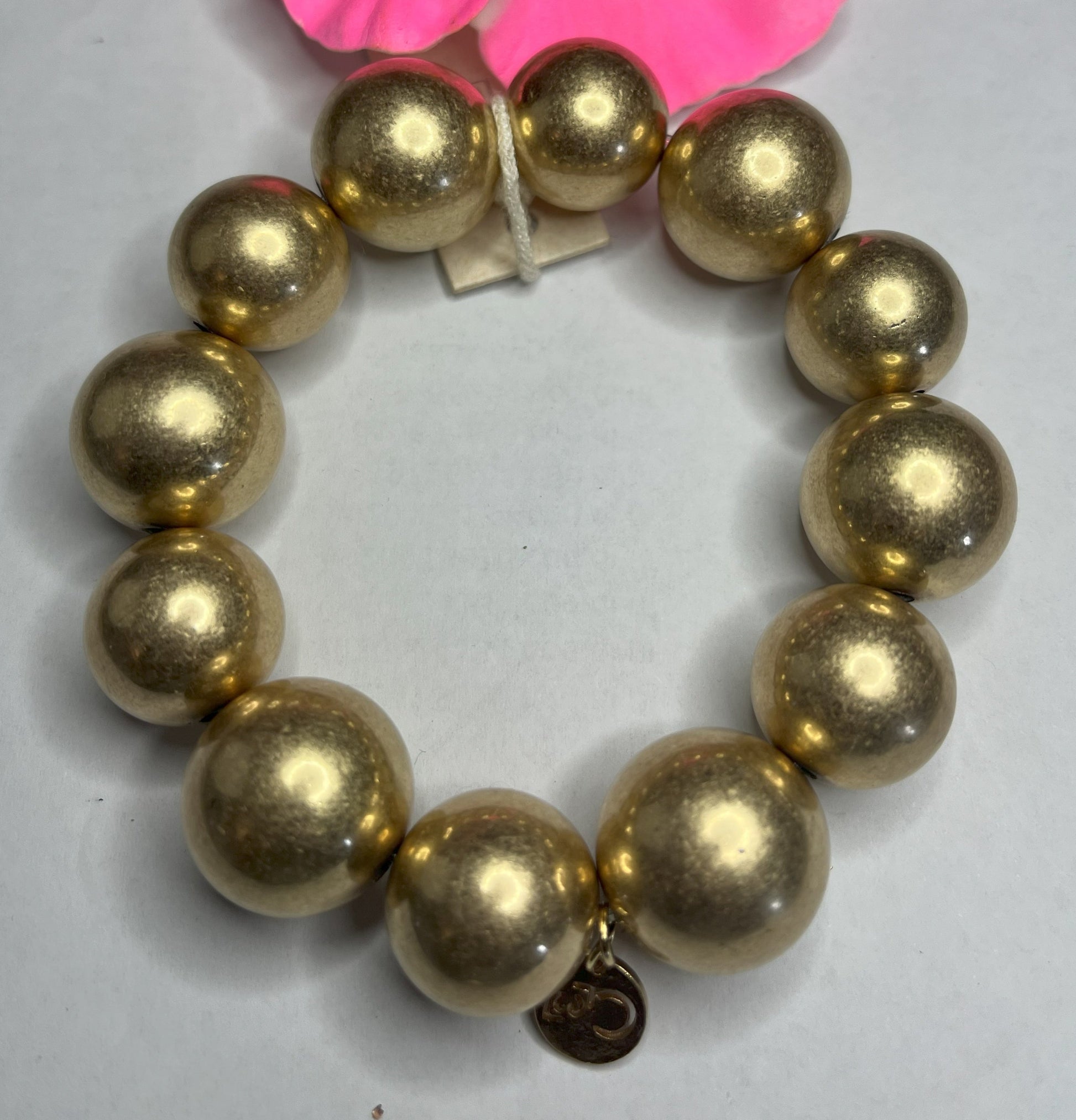 Bracciale Sfere Satinate oro