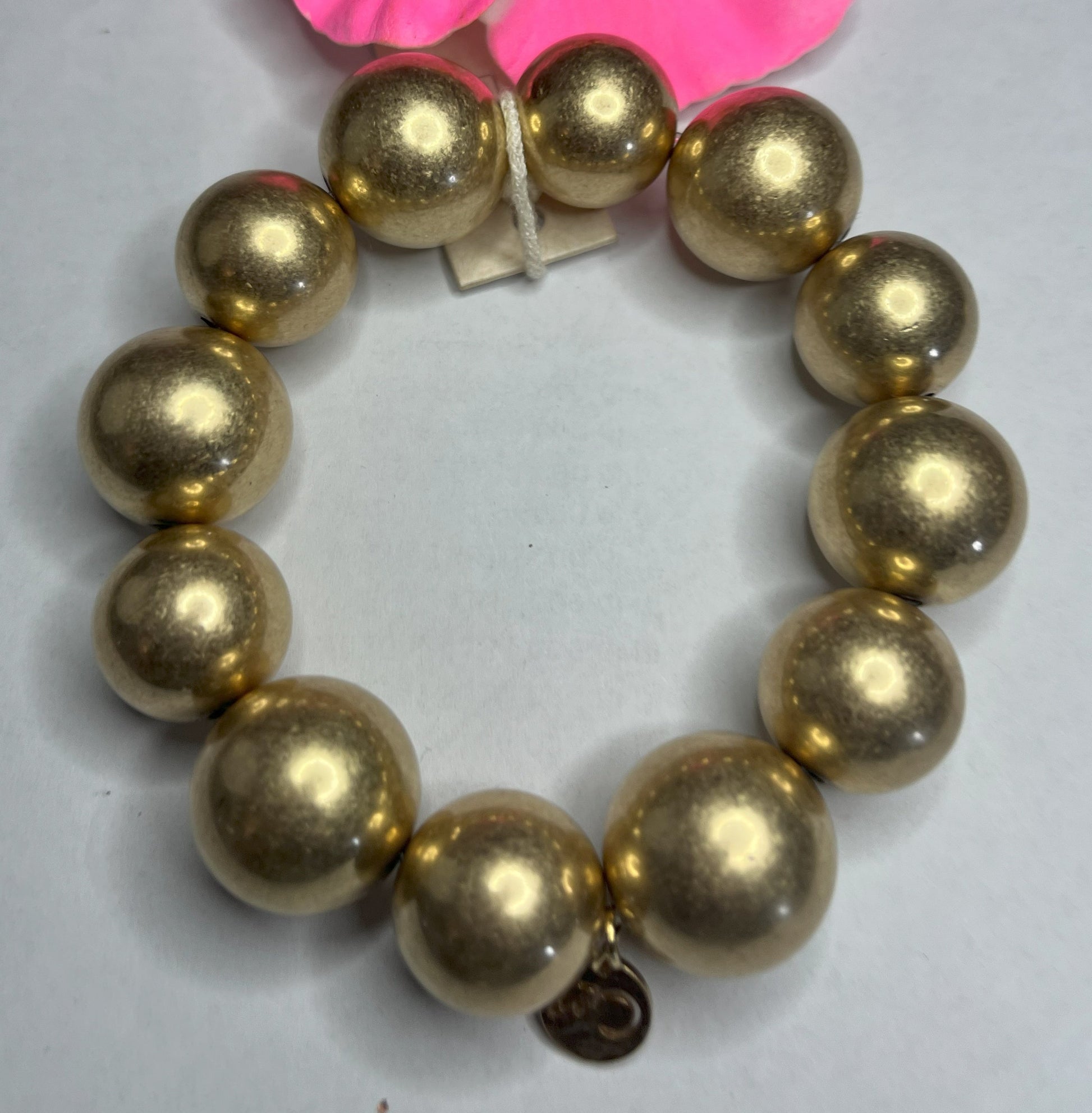 Bracciale Sfere Satinate oro