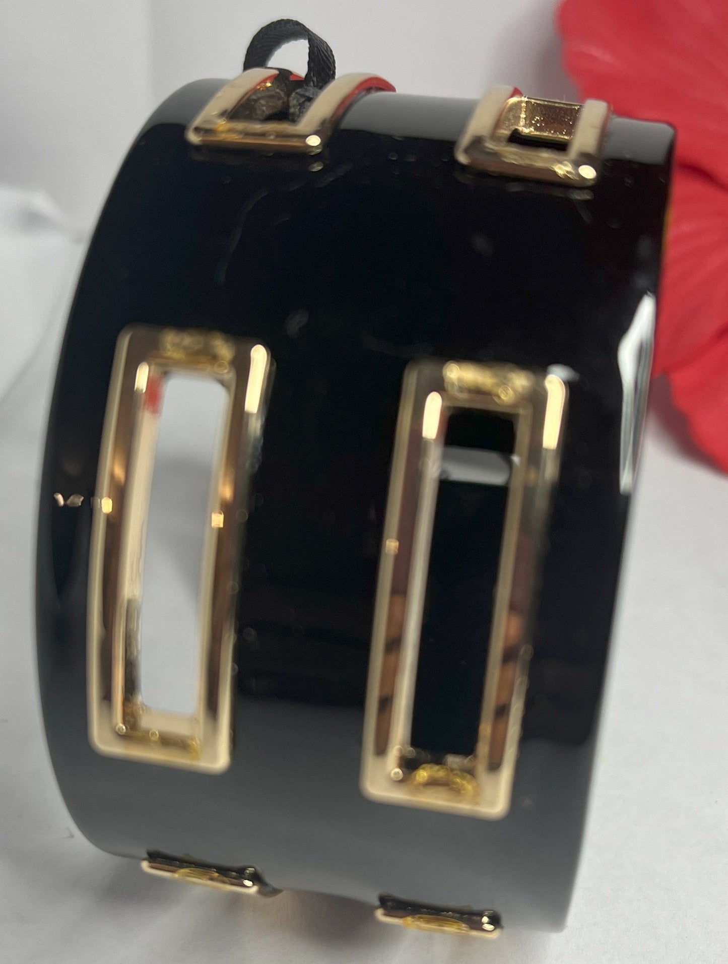 Bracciale Golden Fusion - Rigido con Inserti Placcati Oro