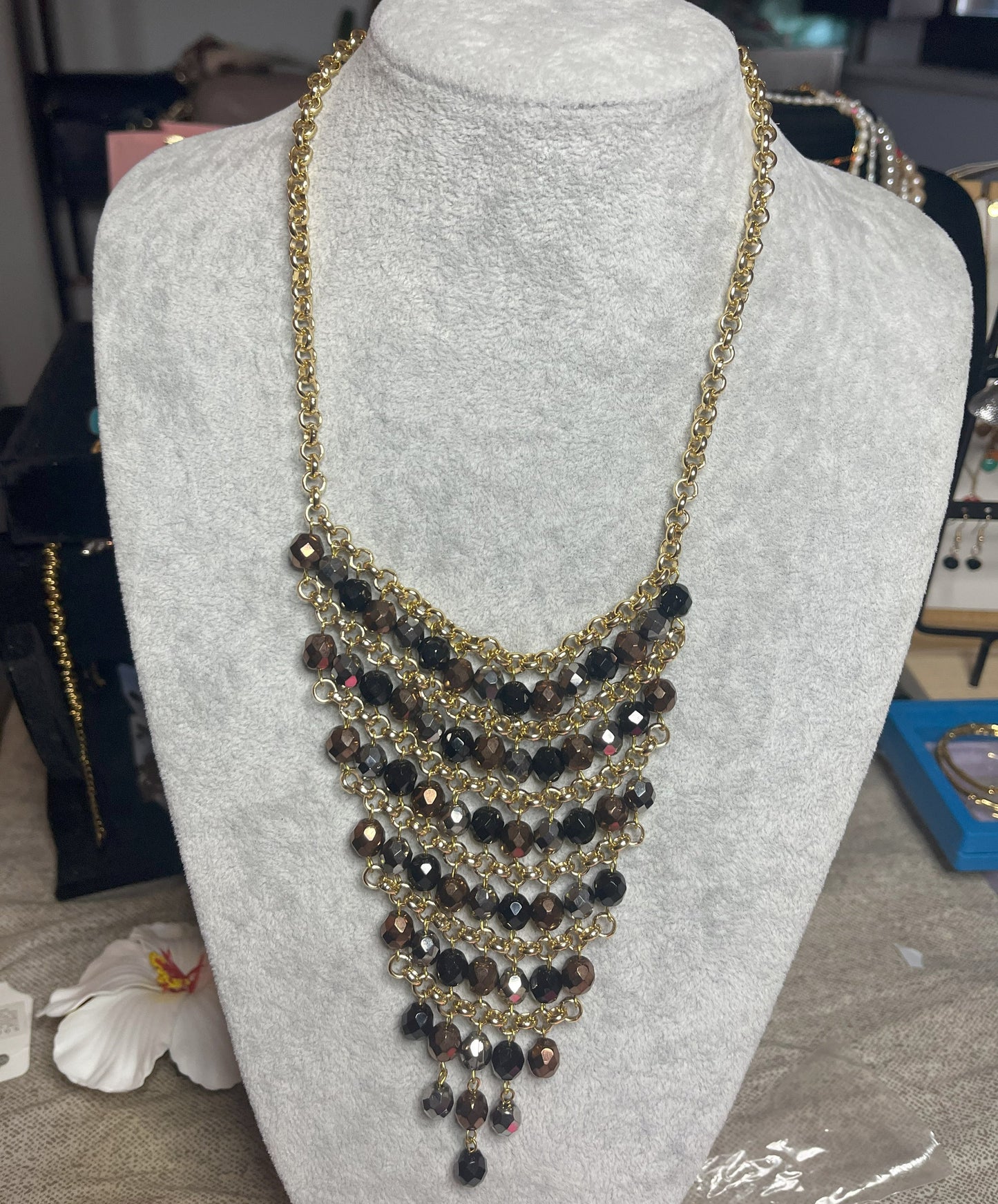 Collana Cleopatra Con Perline