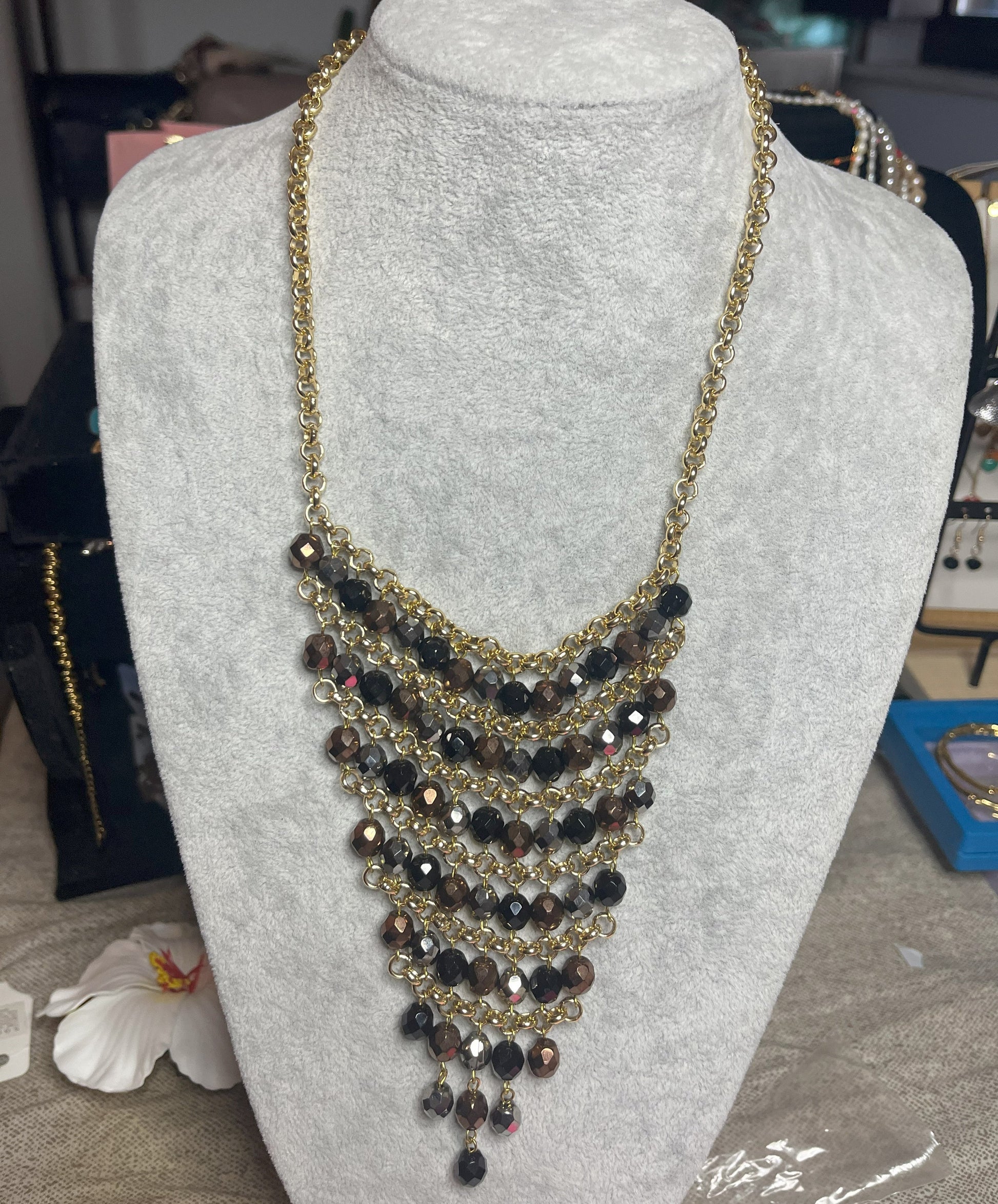 Collana Cleopatra Con Perline