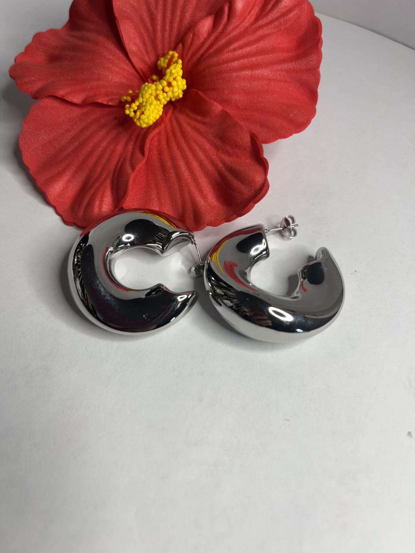  Scopri i nostri eleganti orecchini a cerchio disponibili in oro e argento. Design minimalista e qualità premium per ogni occasione. Scegli il tuo colore preferito!